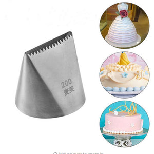 Large Stainless Steel Icing Piping Nozzles Cream Cake Decorating Cake Tools